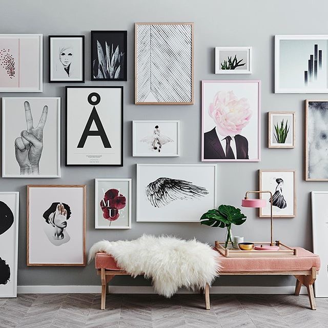 20 idées inspirantes de décorations à réaliser avec des cadres photos